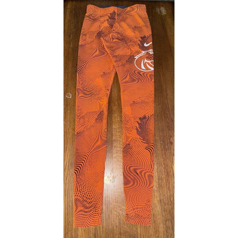 Broncos Orange Leggings Womens Girls Size XS
